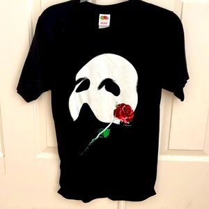 Small Phantom Of The Opera Broadway Musical T-Shirt